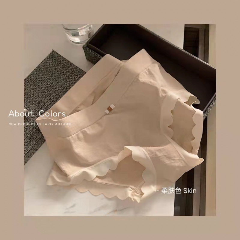蠶氧抗菌面膜褲 俏皮可愛(ài)蝴蝶結(jié)少女內(nèi)褲 無(wú)縫高彈舒適女士三角褲